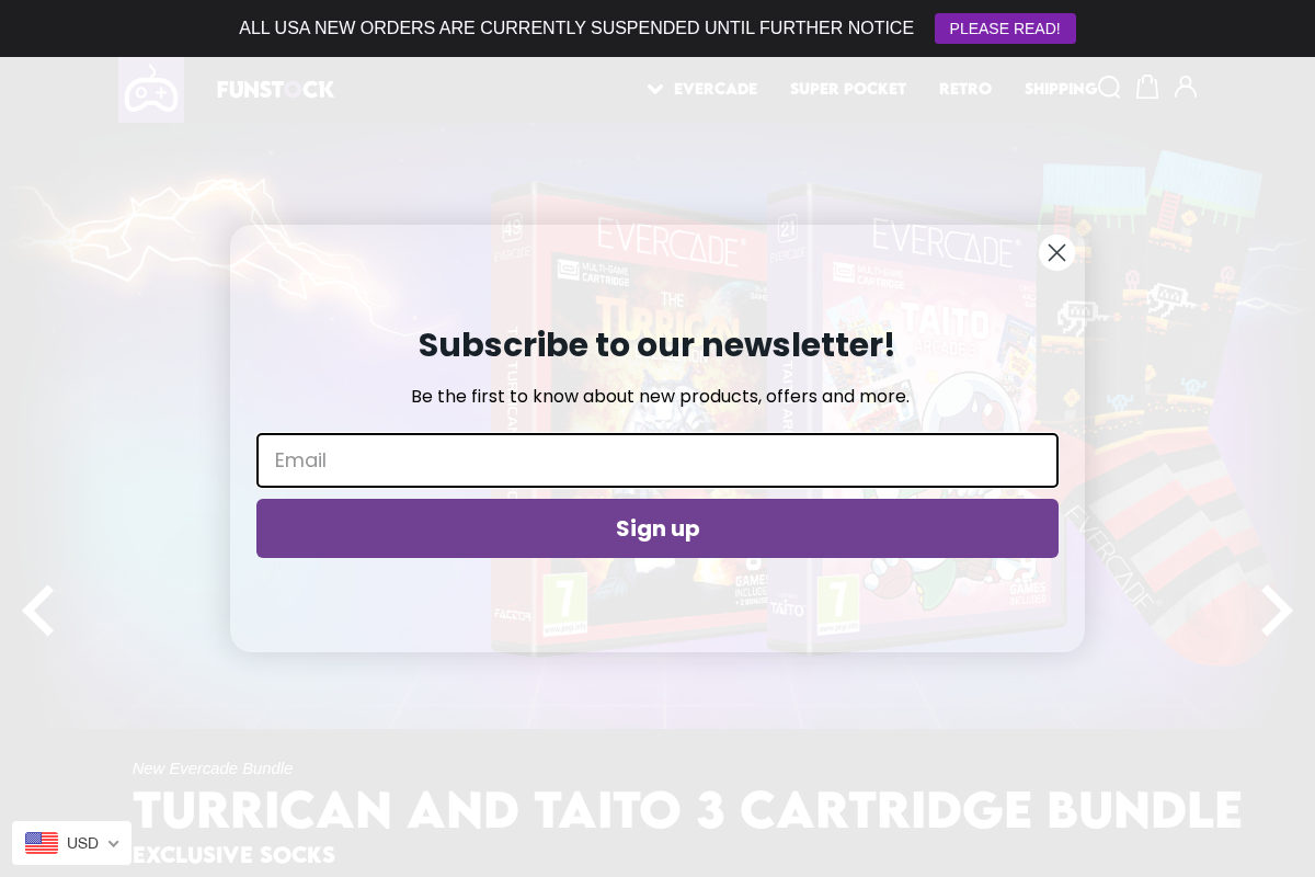 Funstock.co.uk homepage screenshot