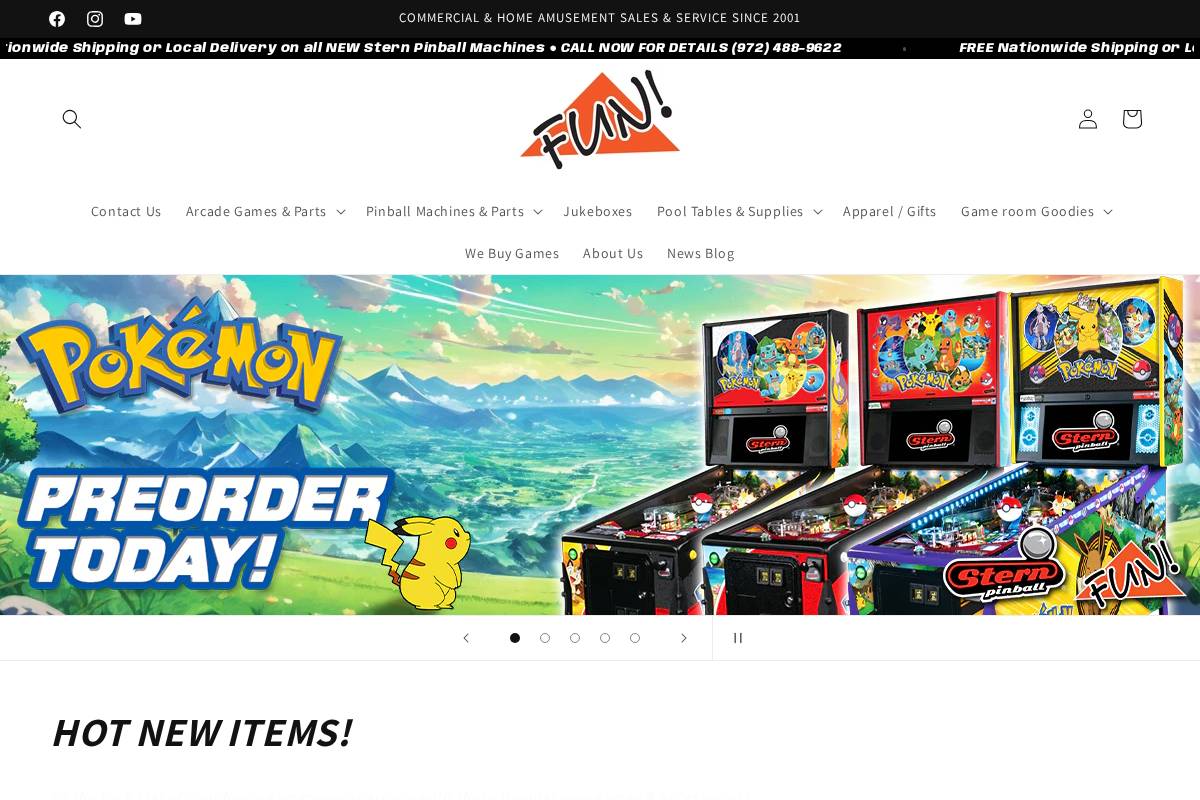 funsuperstore.shop homepage screenshot