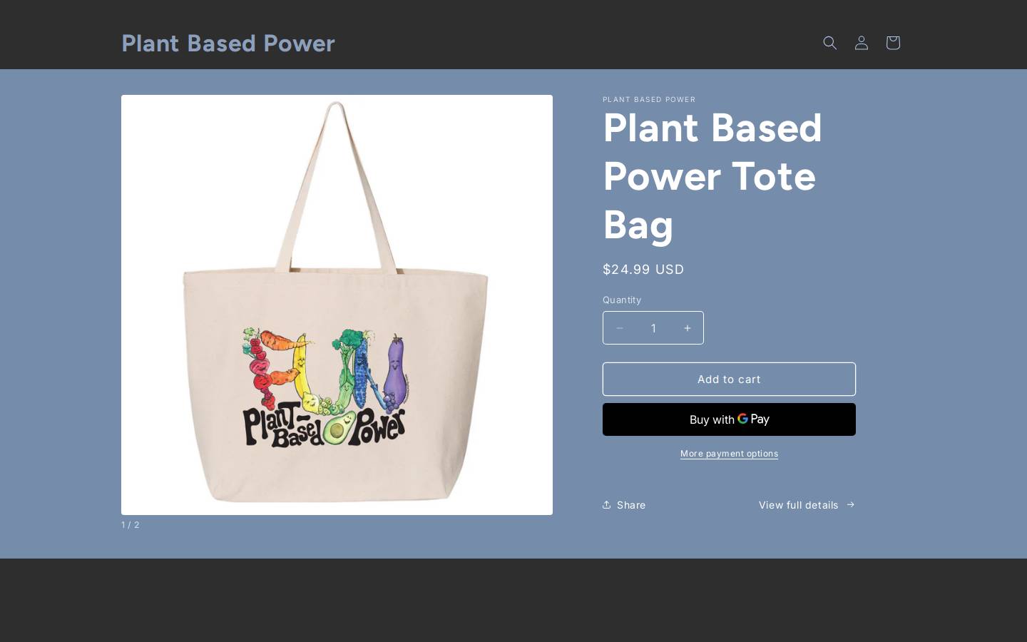 funveganstore.com homepage screenshot