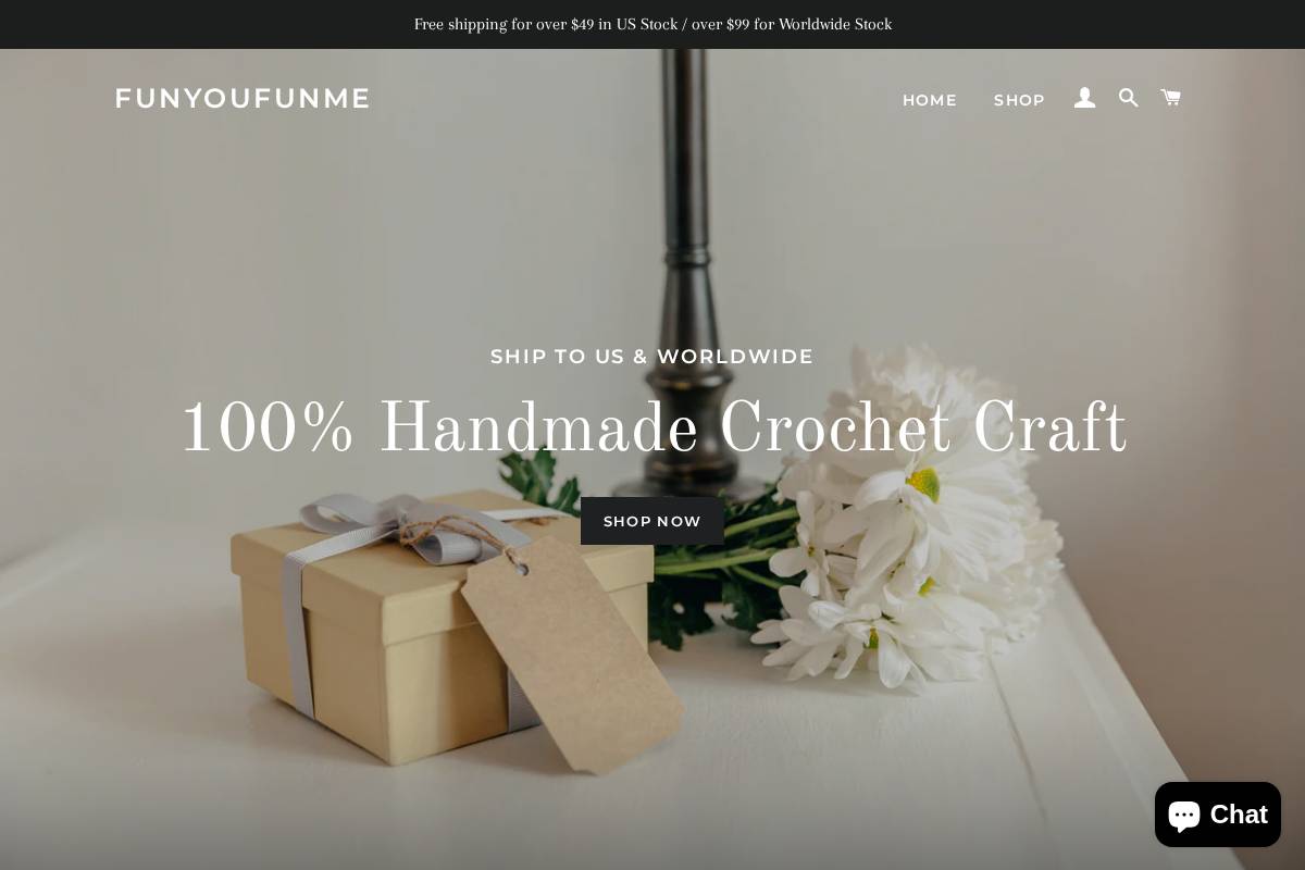 funyoufunme.com homepage screenshot