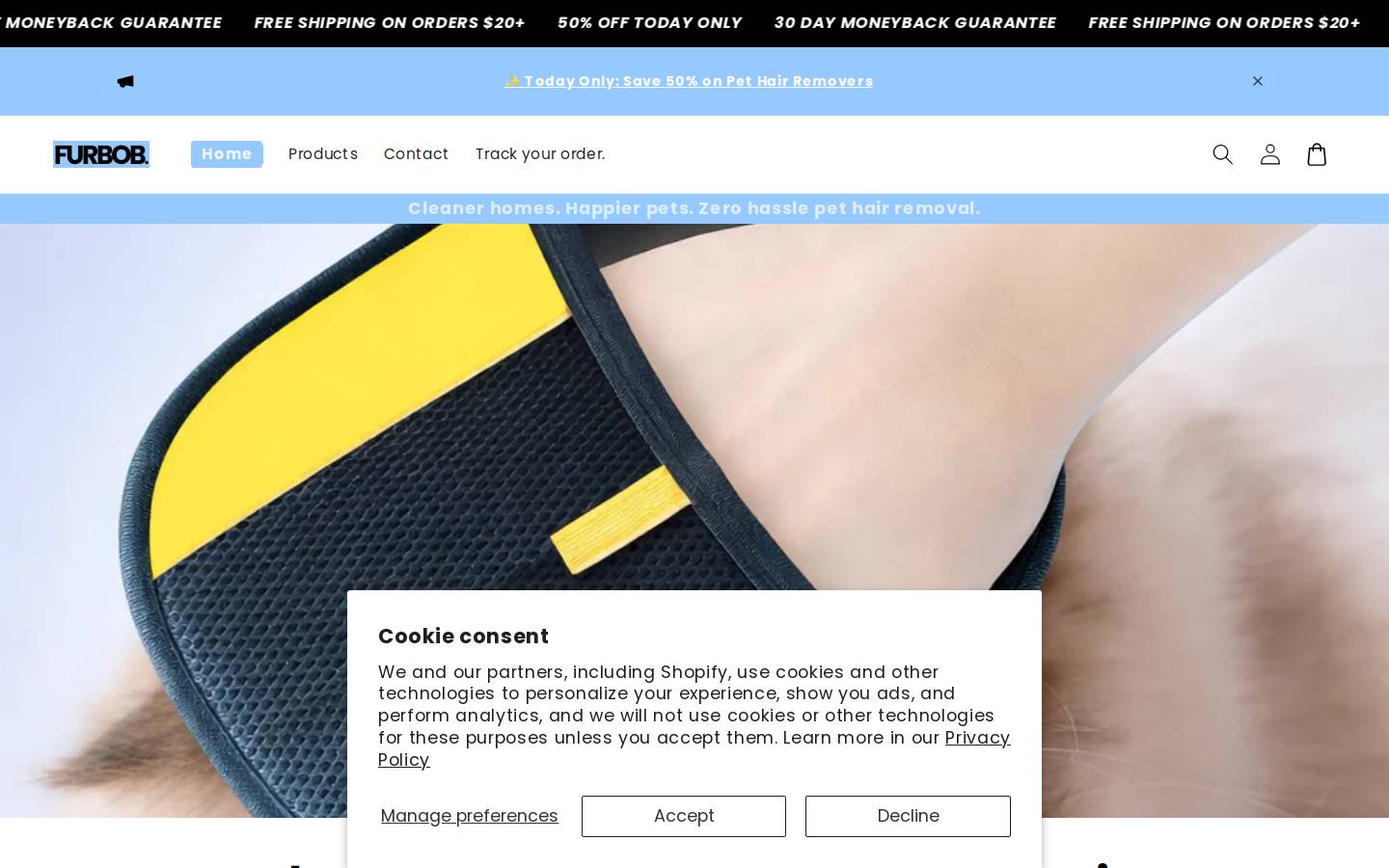 furbob.com homepage screenshot