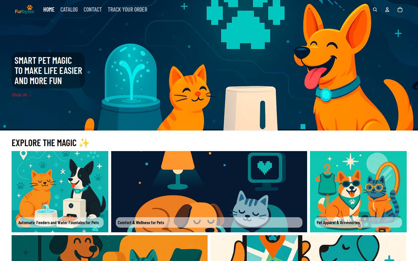 furbytes.com homepage screenshot