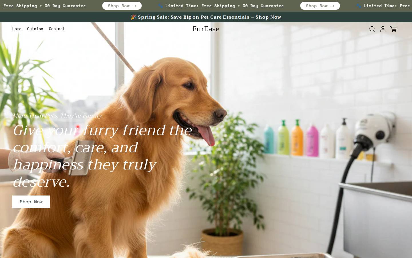 fureaseus.com homepage screenshot
