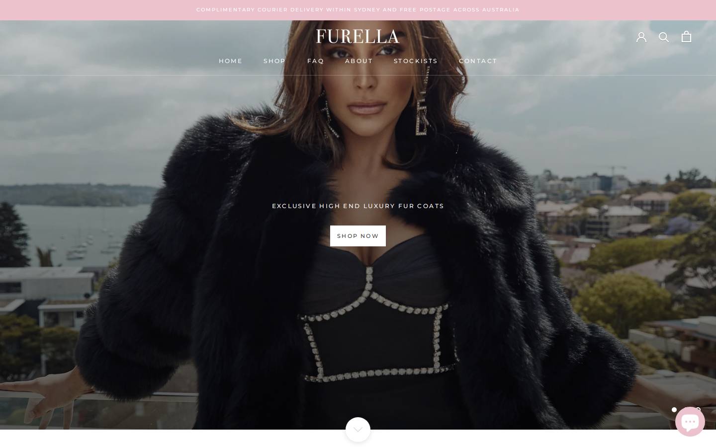 furella.com.au homepage screenshot