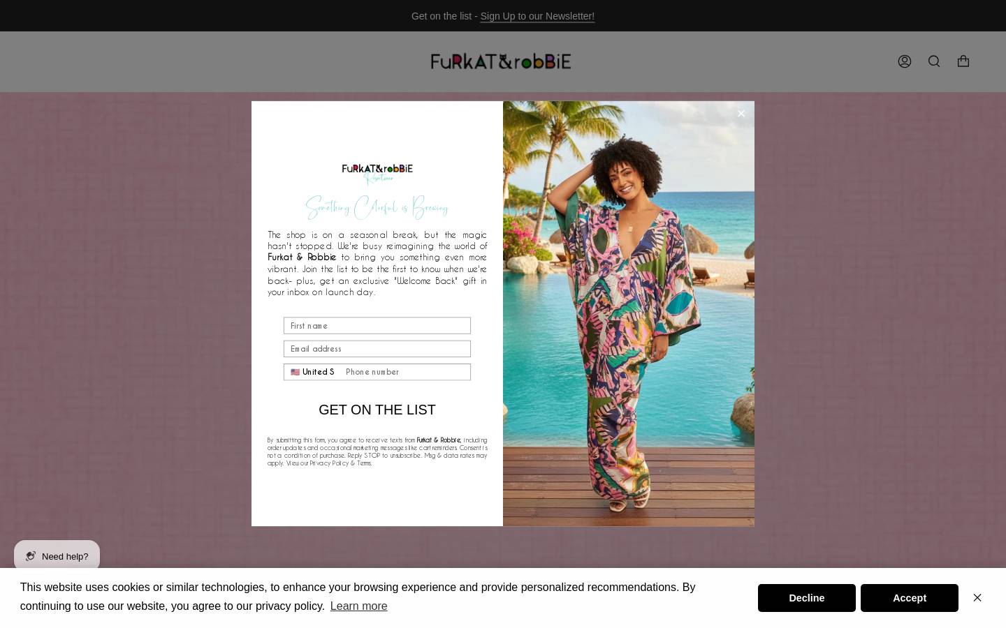 furkatandrobbie.com homepage screenshot