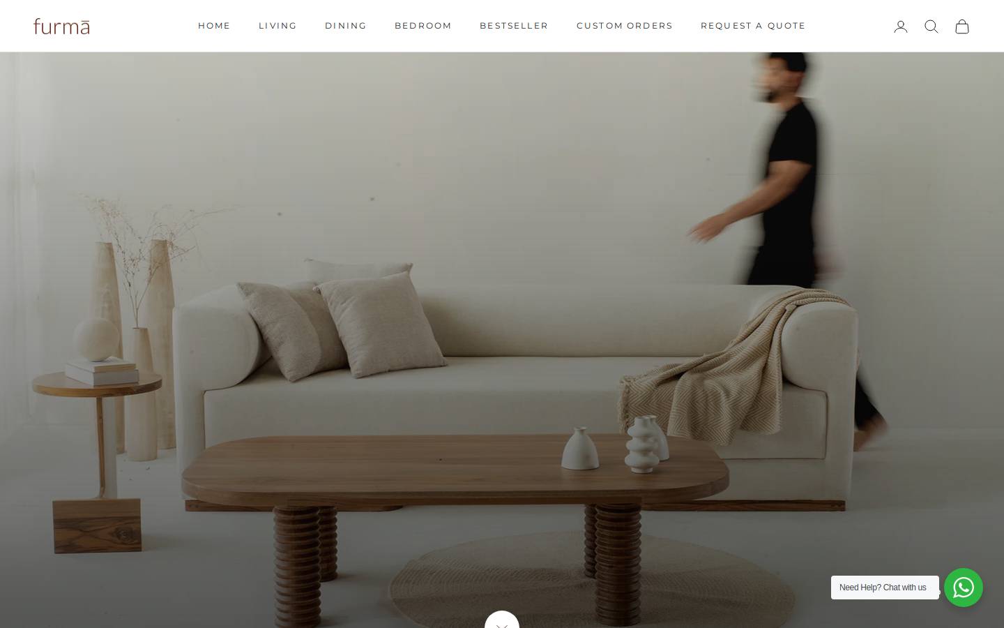 furmahome.com homepage screenshot