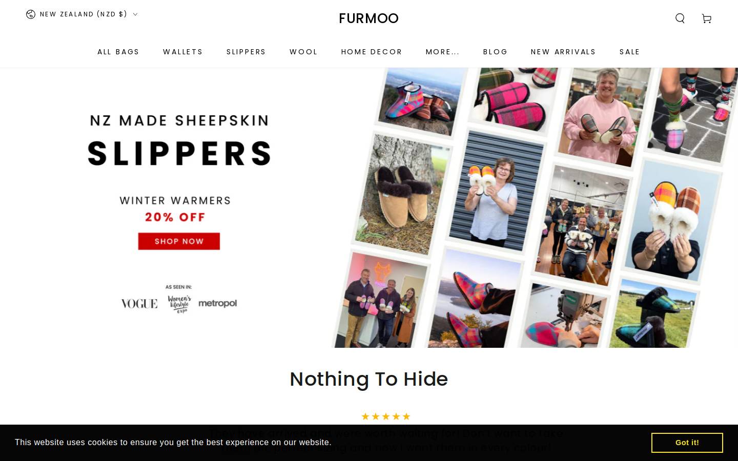 furmoo.com homepage screenshot