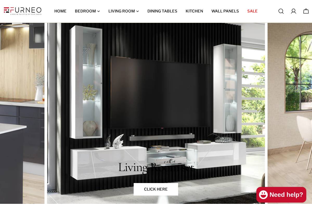 Furneo Limited homepage screenshot
