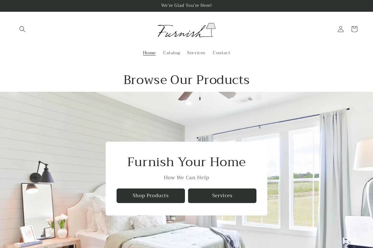 furnishauburn.com homepage screenshot