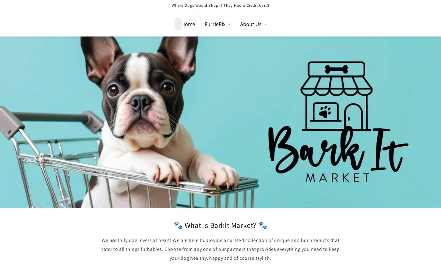 furriepix.com homepage screenshot