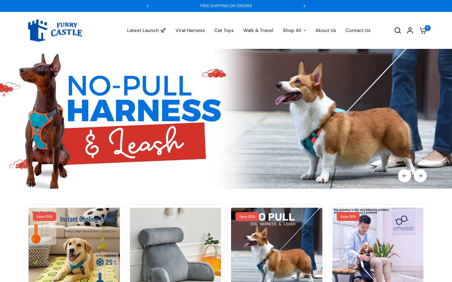 furrycastle.com homepage screenshot