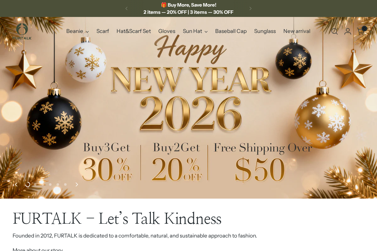 FURTALK homepage screenshot