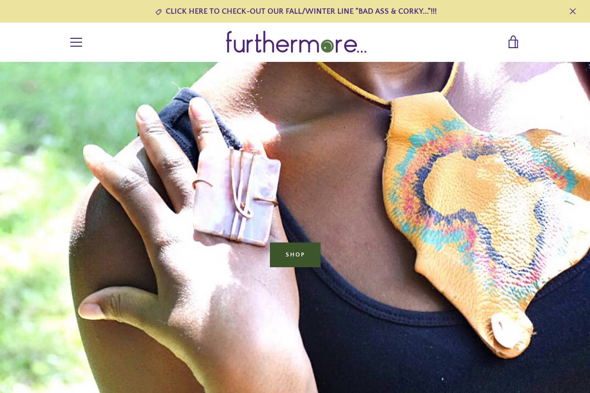 furthermoredesigns.com homepage screenshot