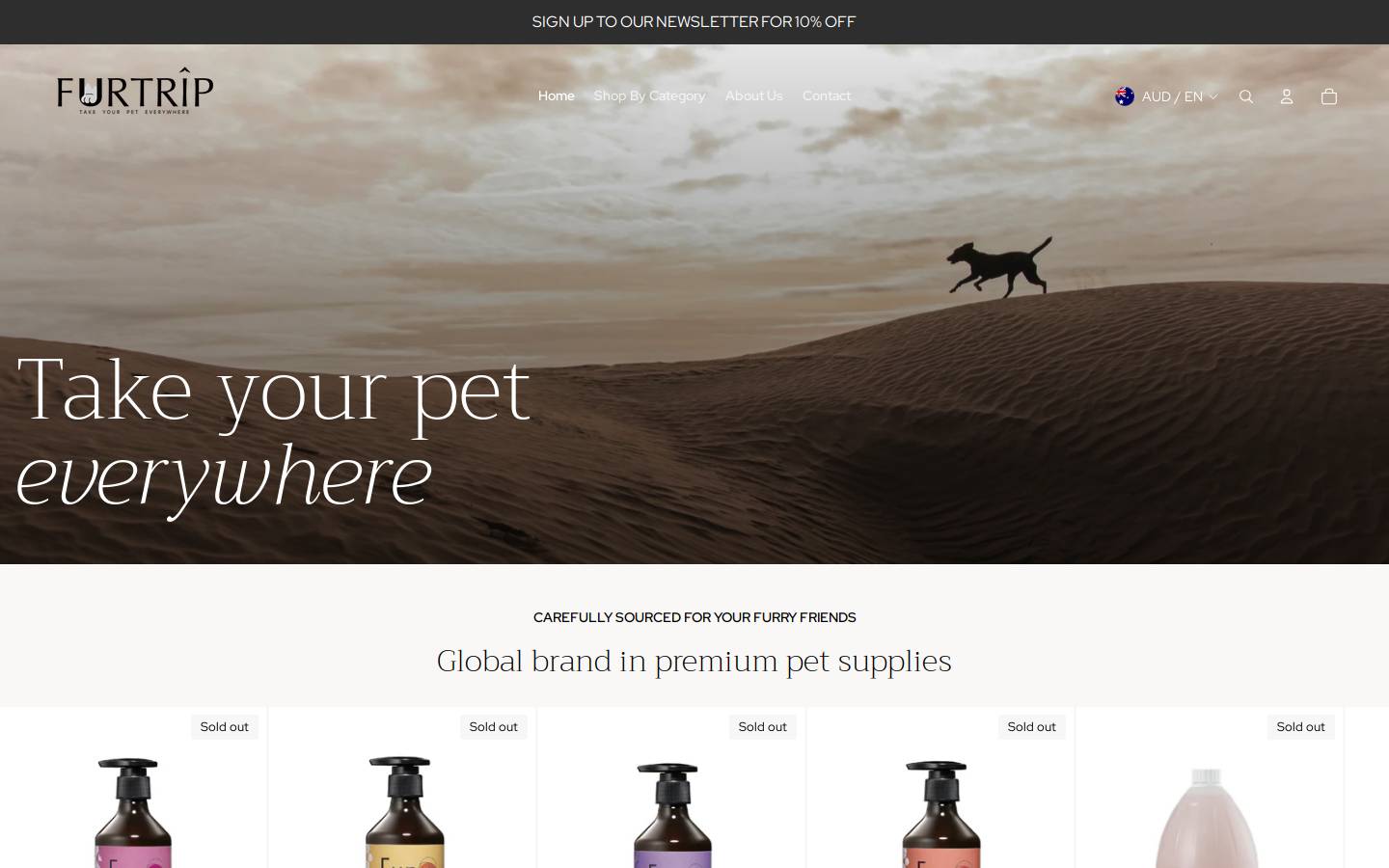 furtrip.com homepage screenshot