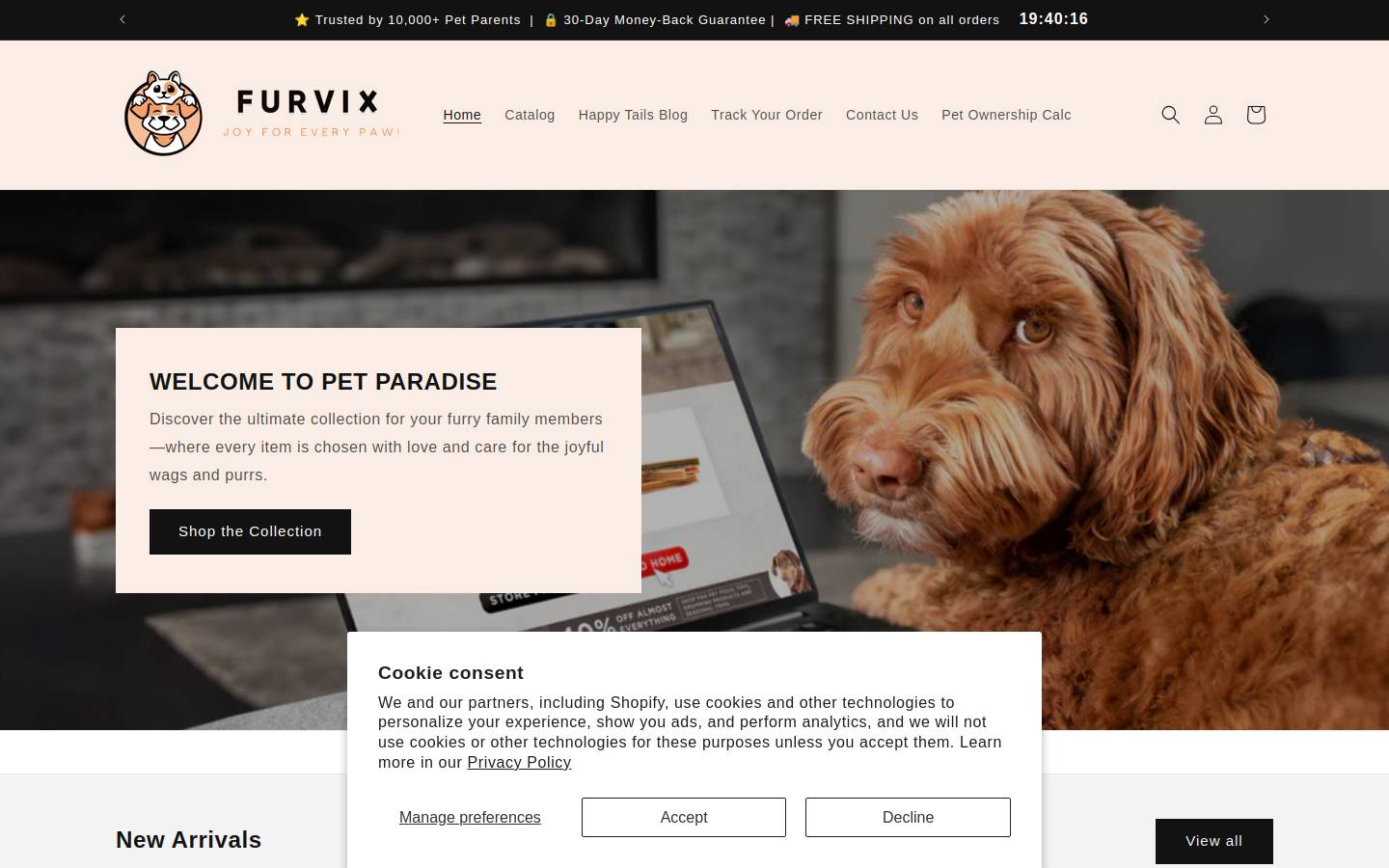 furvix.com homepage screenshot