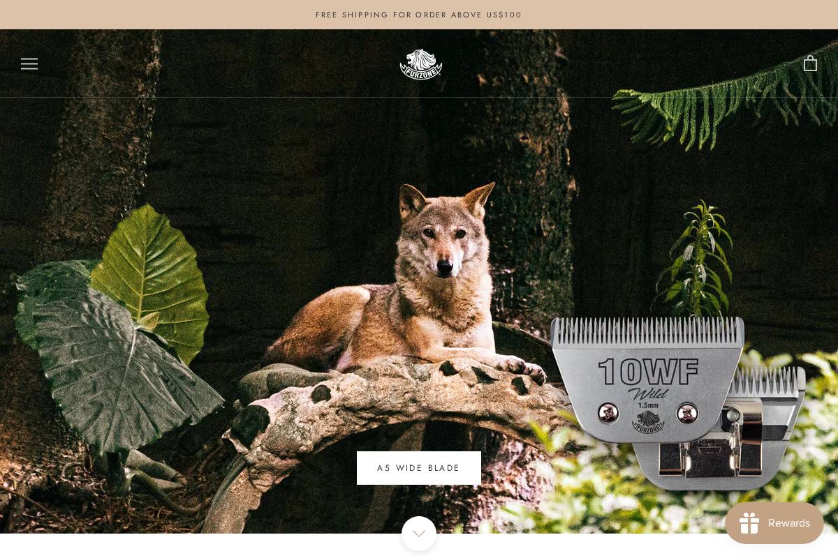 furzone.com homepage screenshot