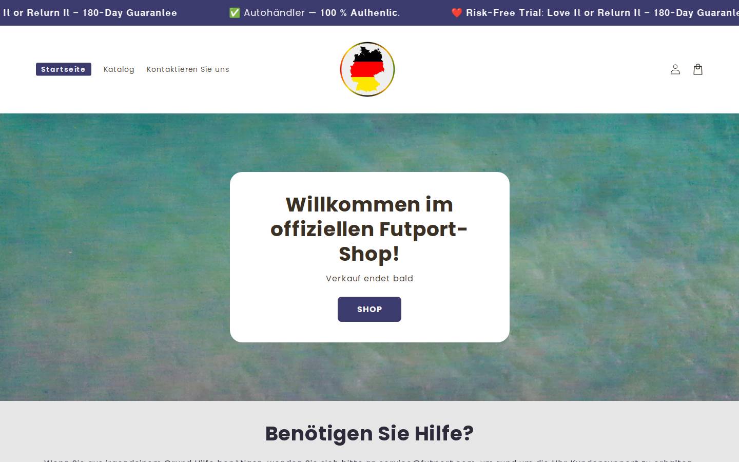 futport.com homepage screenshot