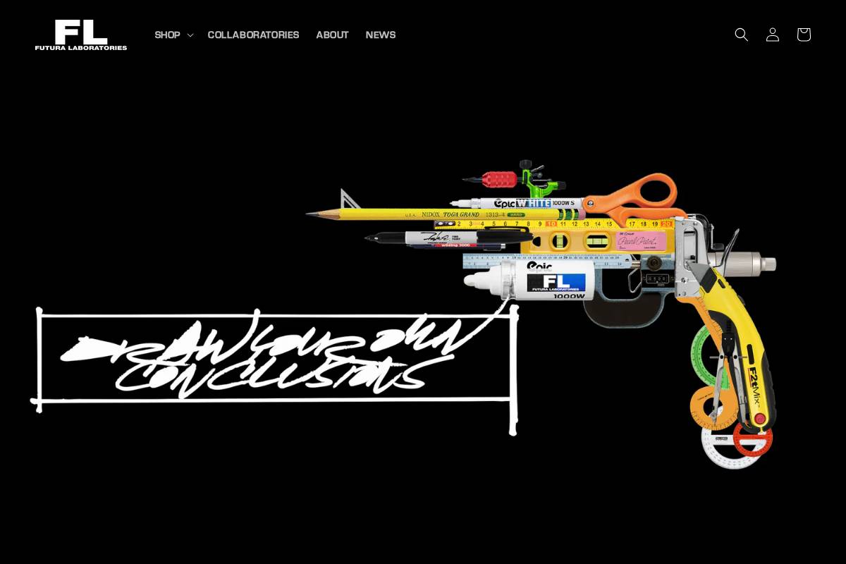 futuralaboratories.com homepage screenshot