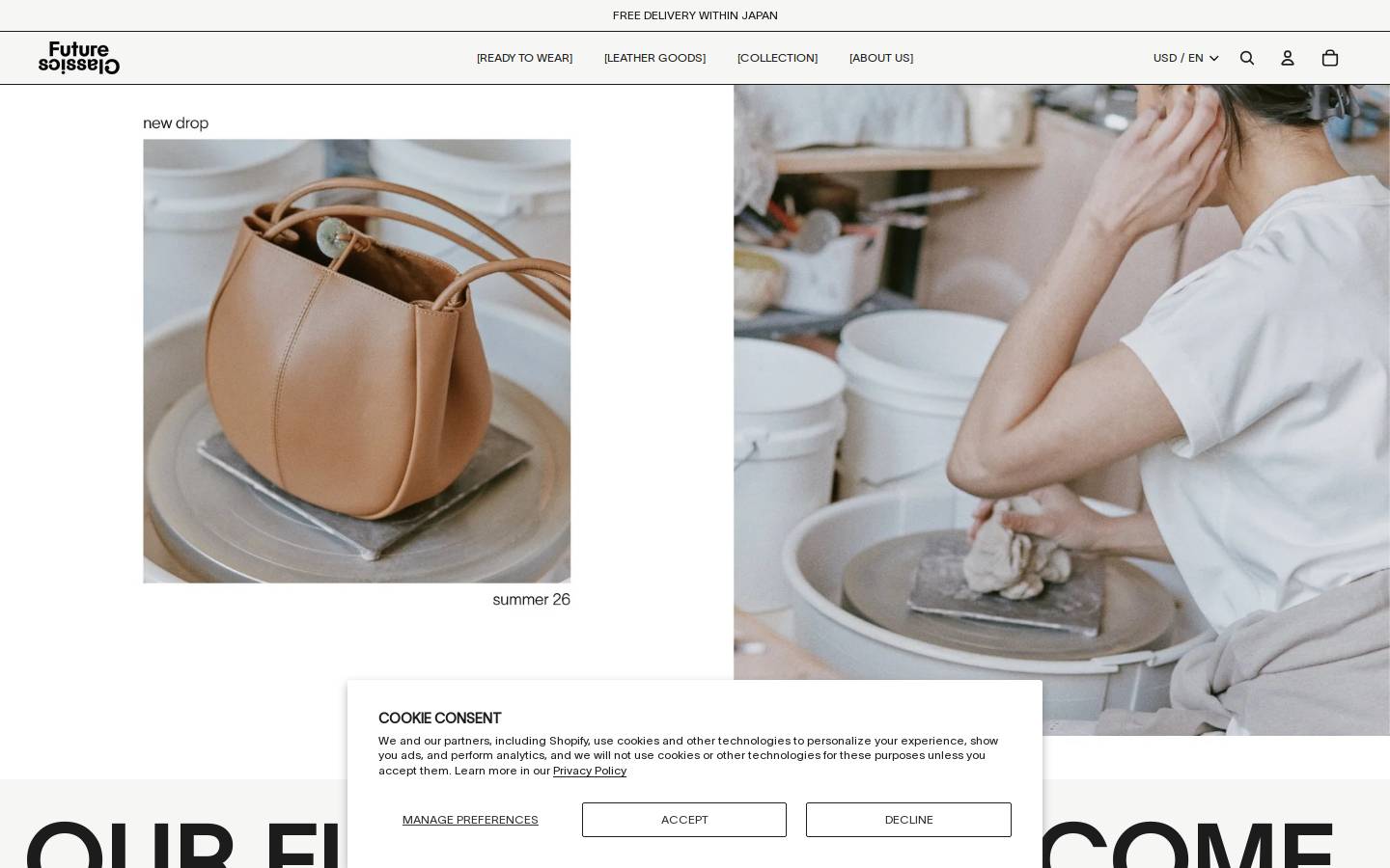 future-classics.co homepage screenshot