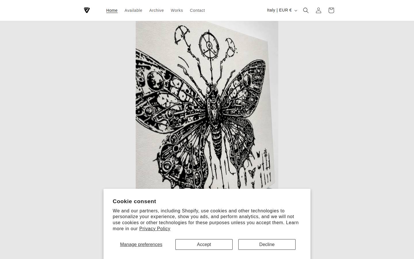 fv-studio.com homepage screenshot