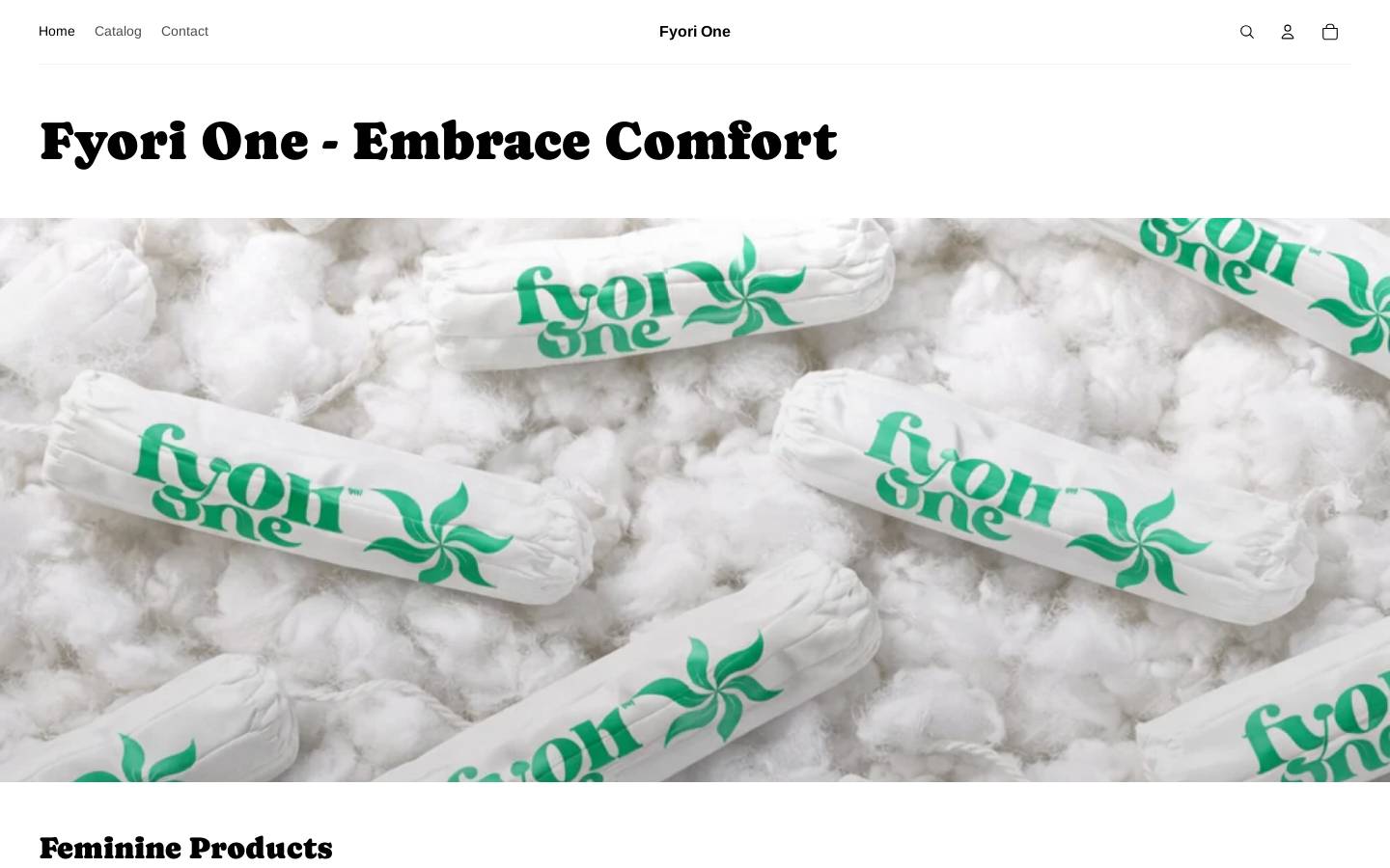 fyorione.com homepage screenshot