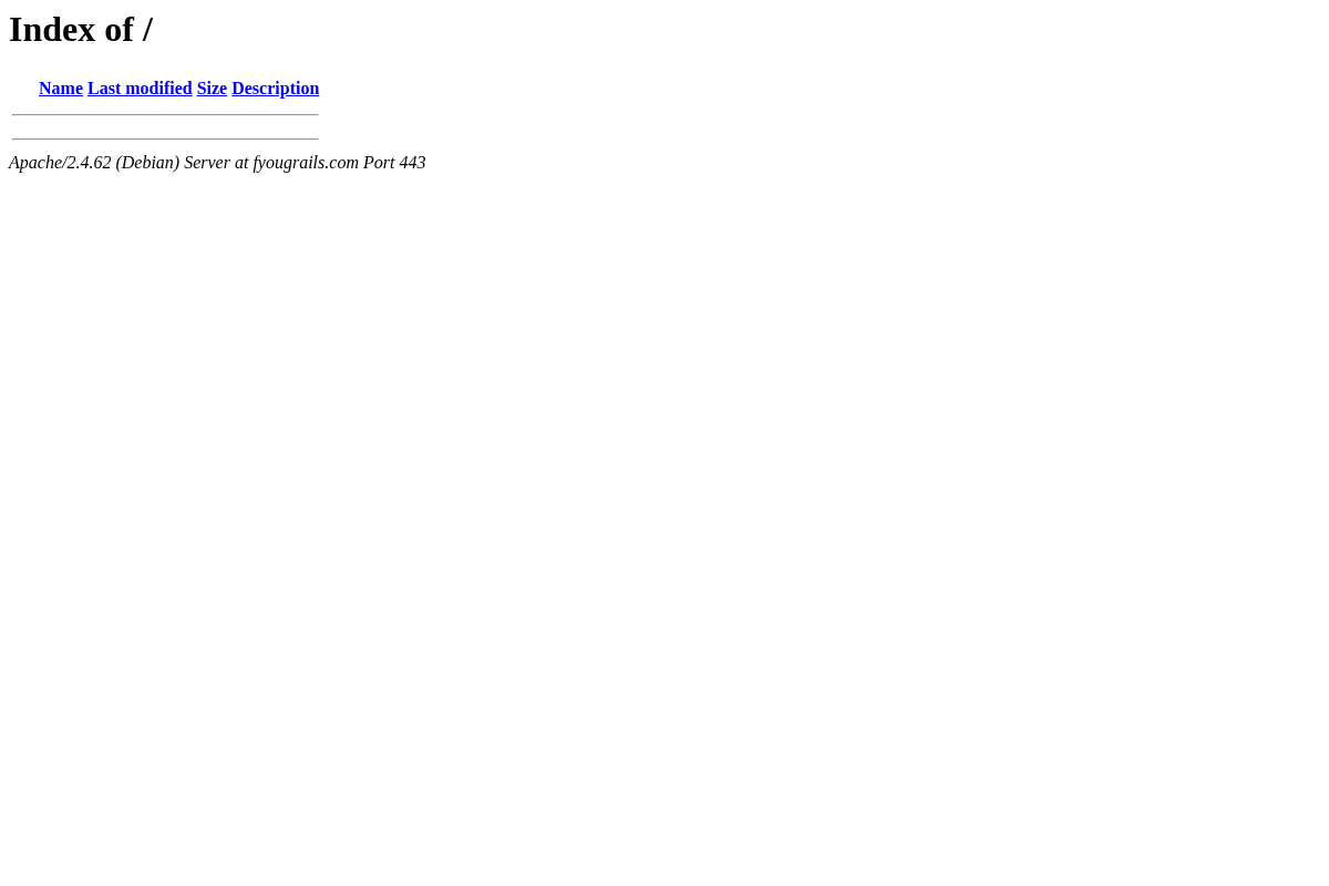 fyougrails.com homepage screenshot