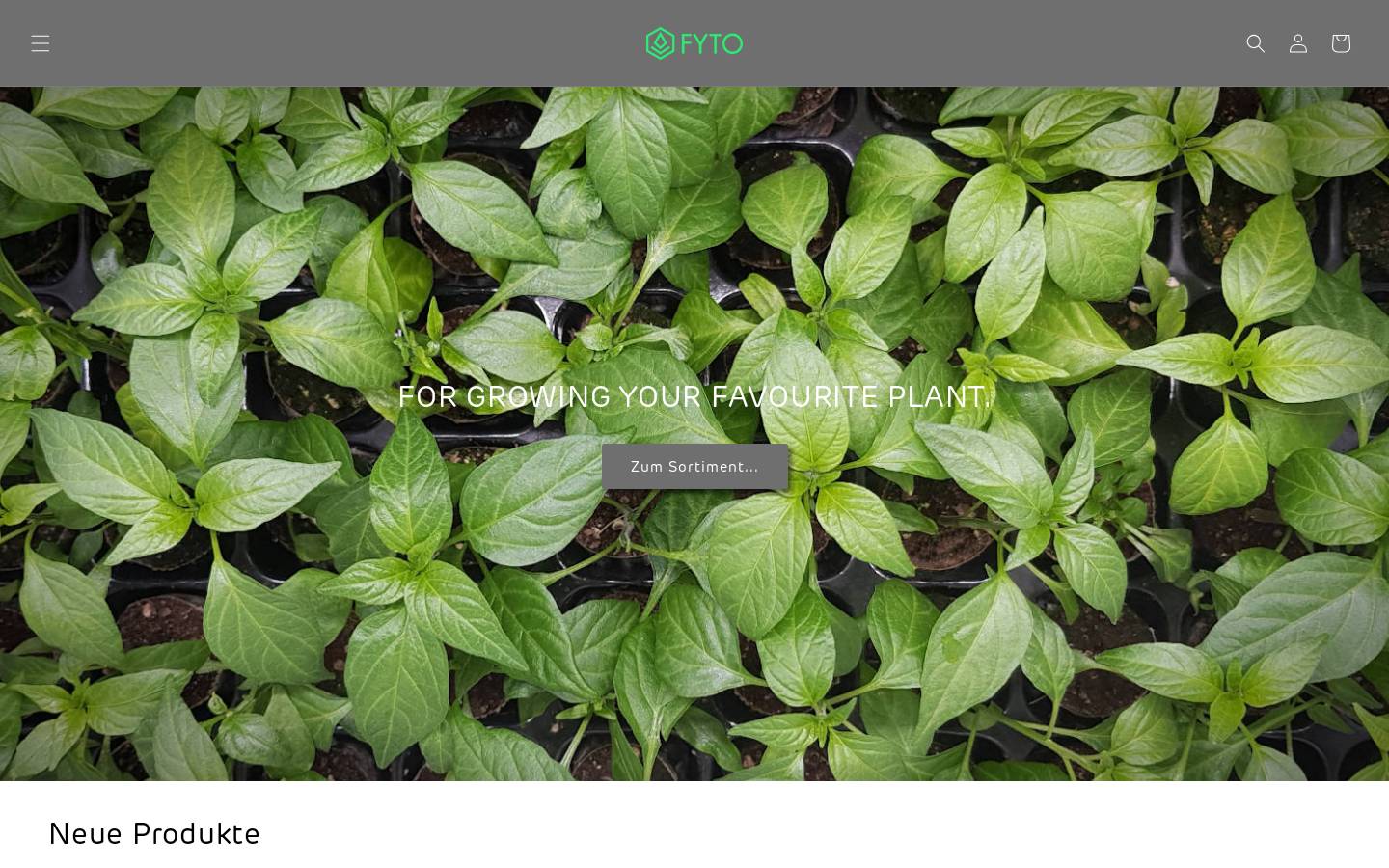 fyto.de homepage screenshot