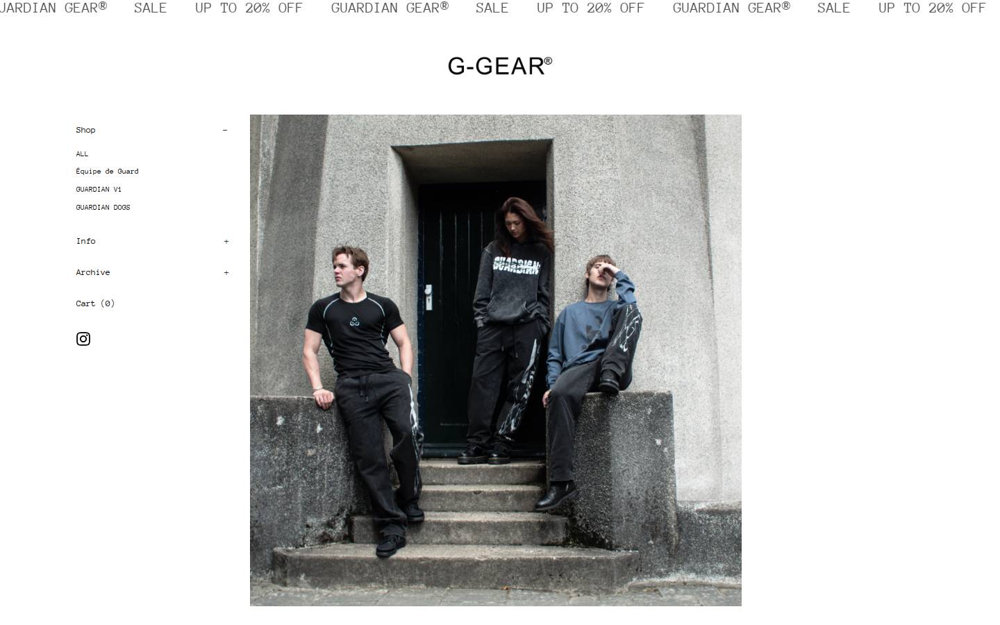 g-gear.net homepage screenshot