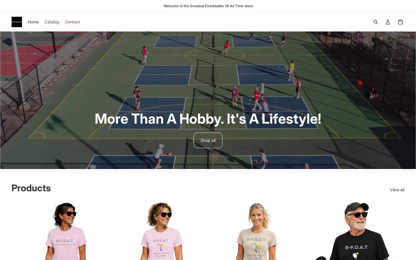 g-poat.com homepage screenshot