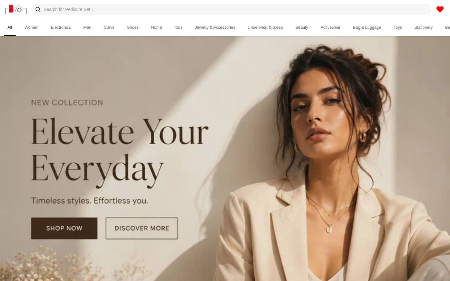 g-raysstyle.com homepage screenshot