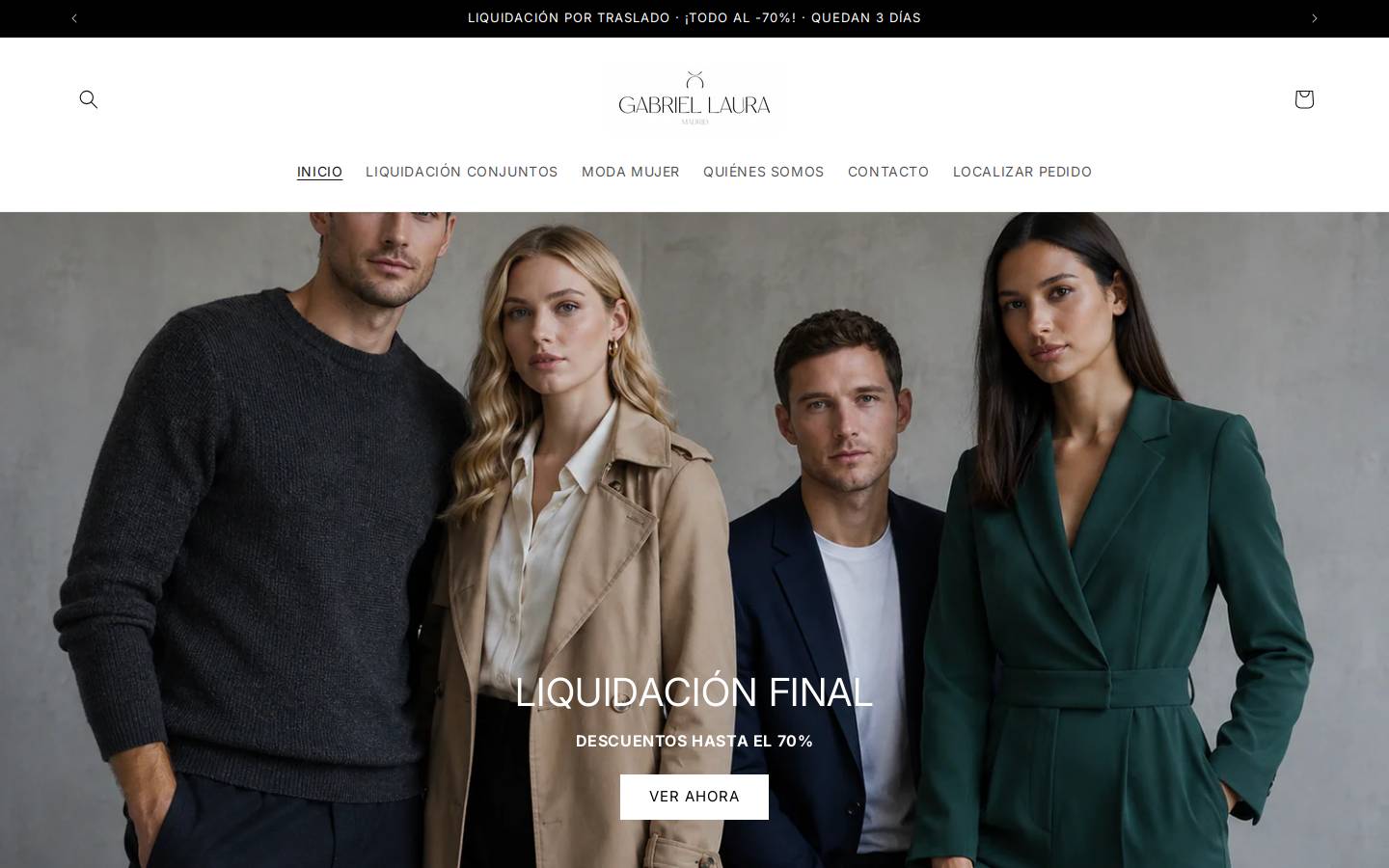 gabriellauramadrid.com homepage screenshot
