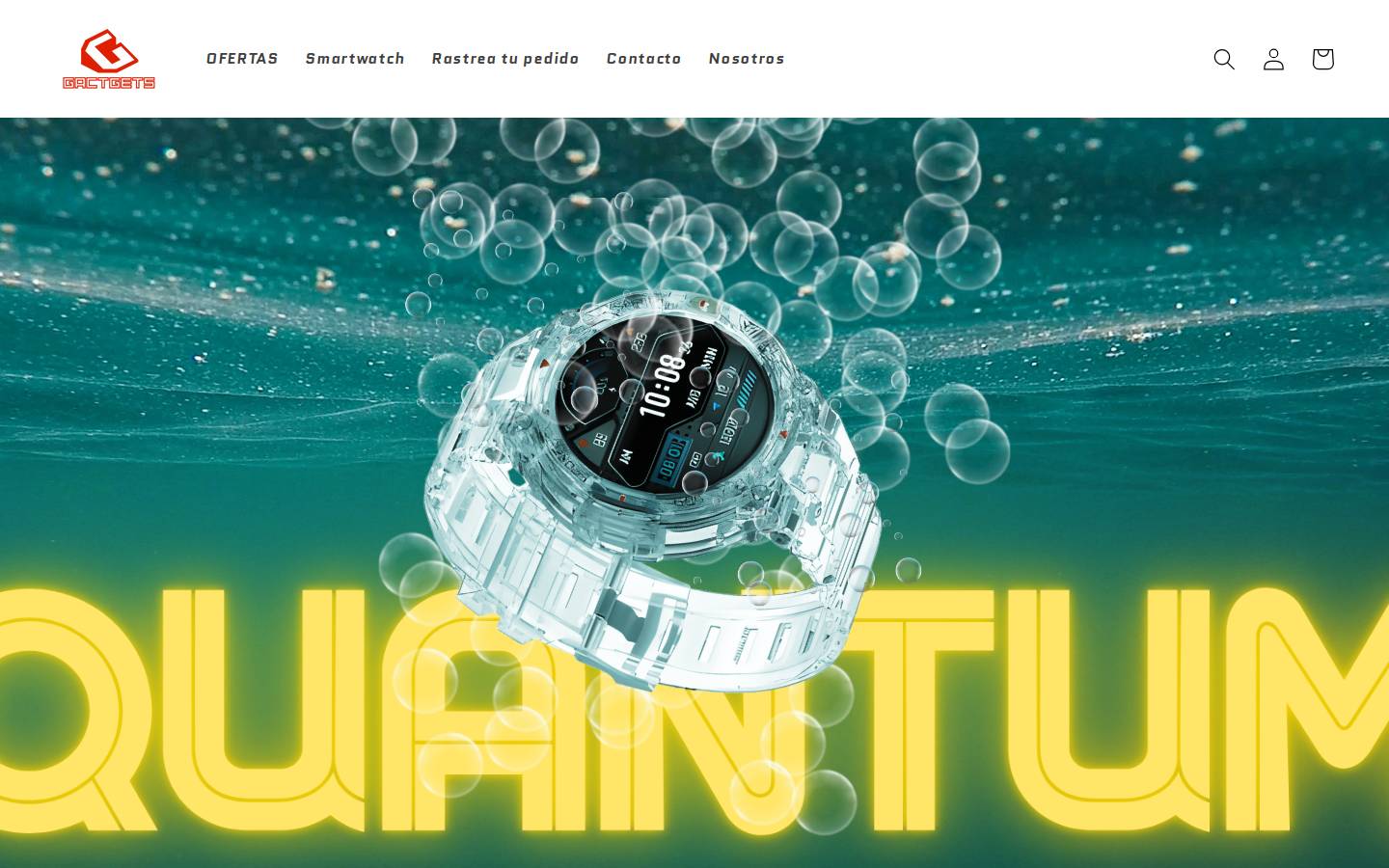 gactgets.com homepage screenshot
