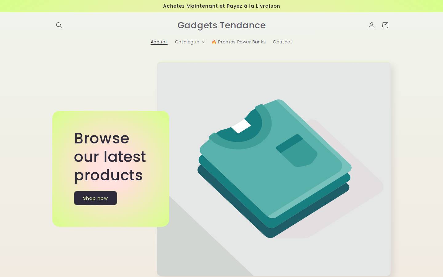 gadgetstendance.com homepage screenshot