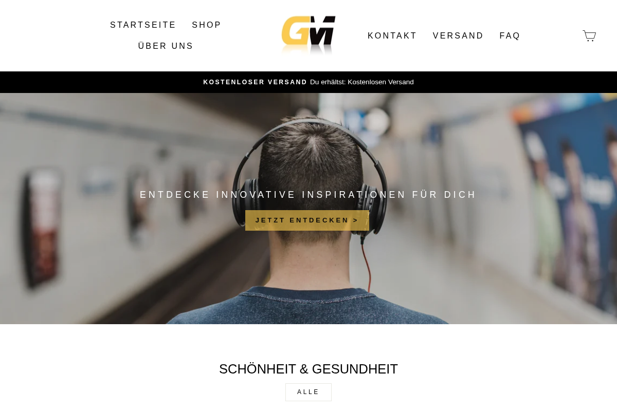 gadmaster.de homepage screenshot