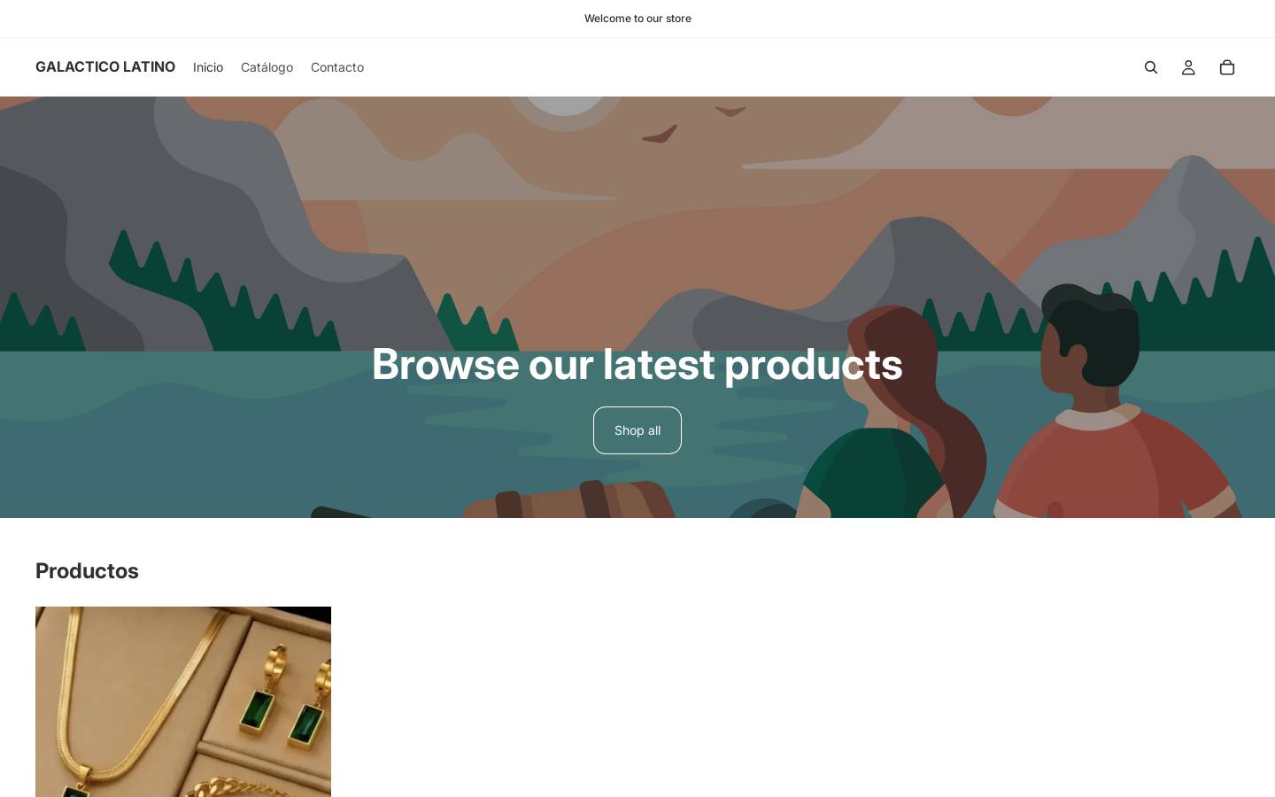 galacticolatino.com homepage screenshot