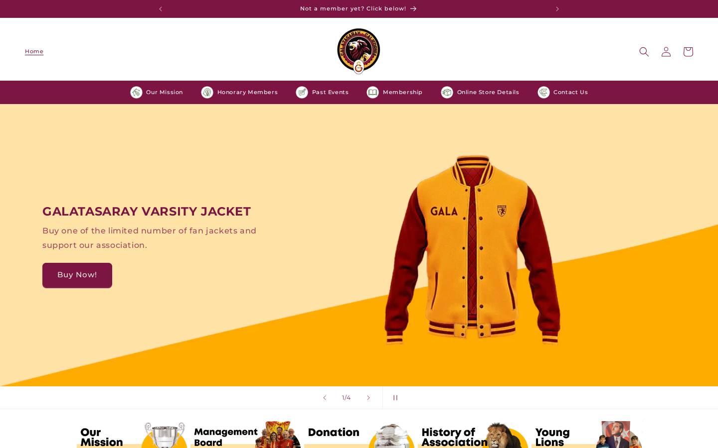 galatasarayca.org homepage screenshot