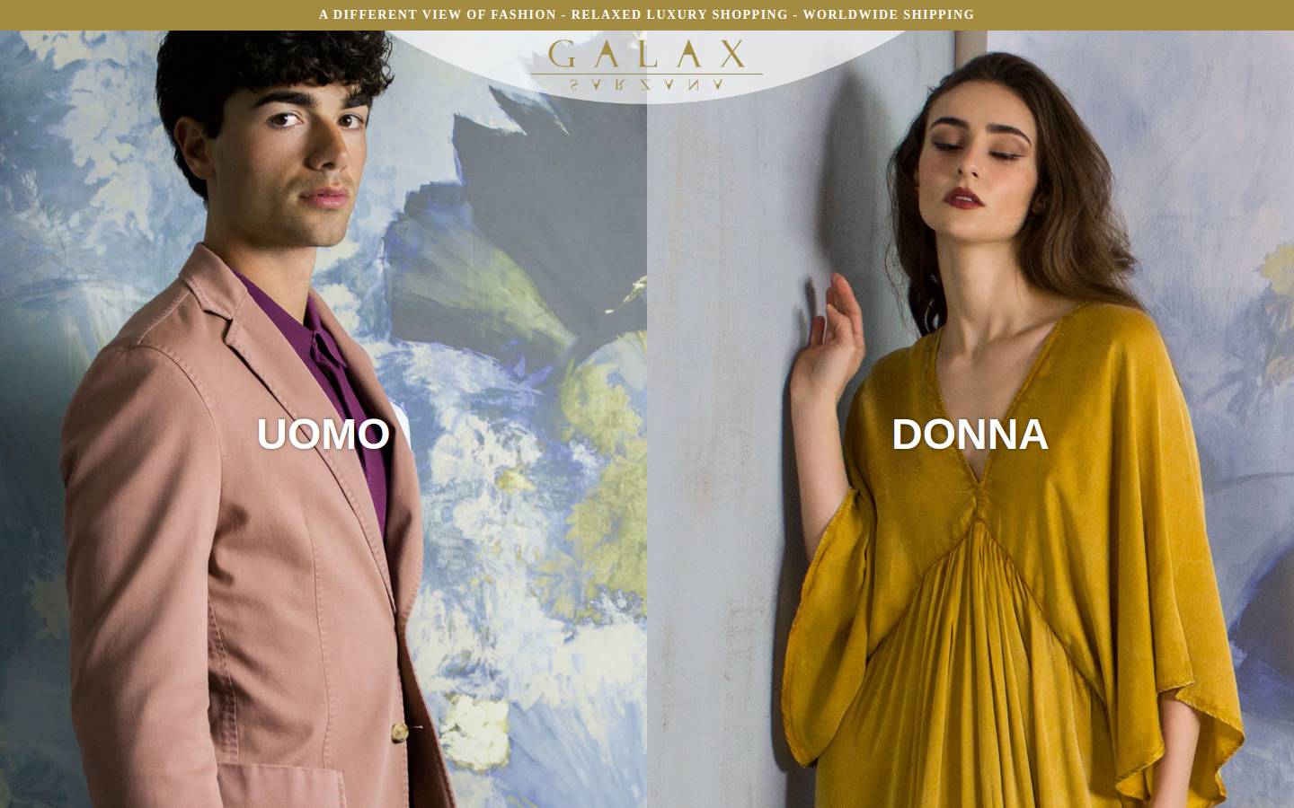 Galax Sarzana homepage screenshot