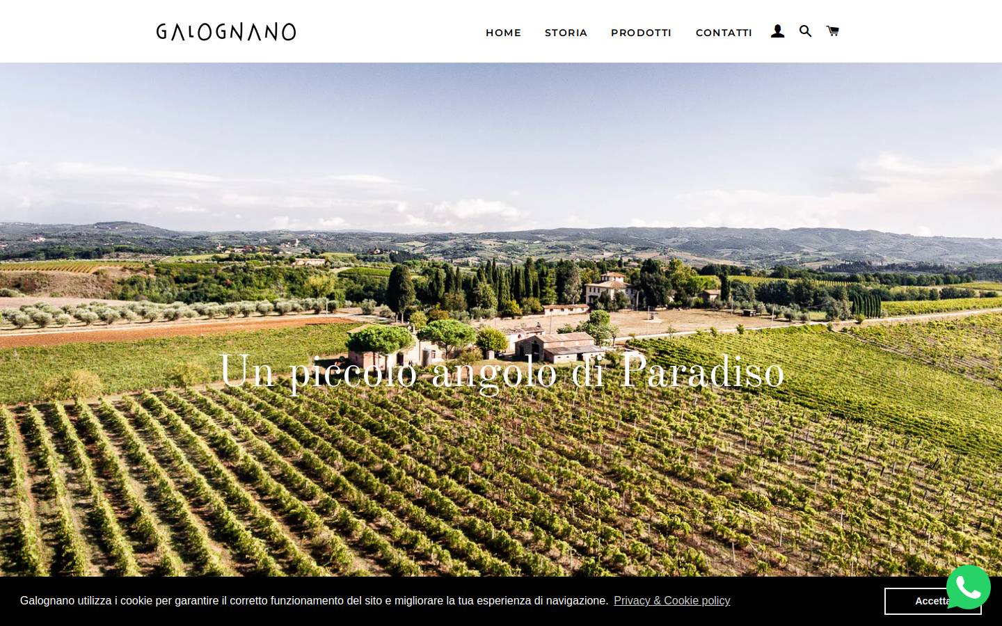 galognano.it homepage screenshot