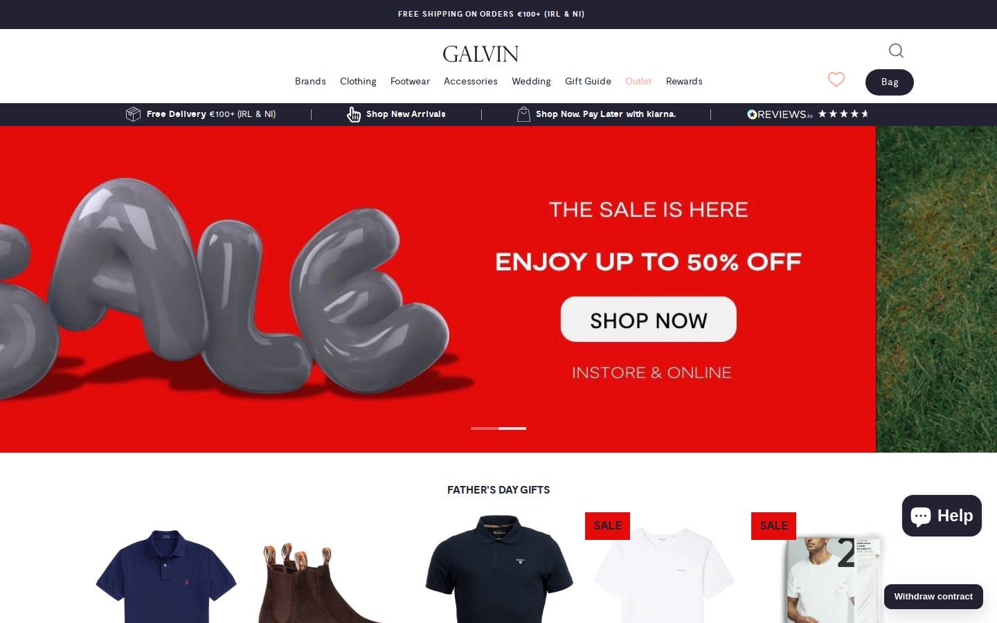 galvinformen.com homepage screenshot