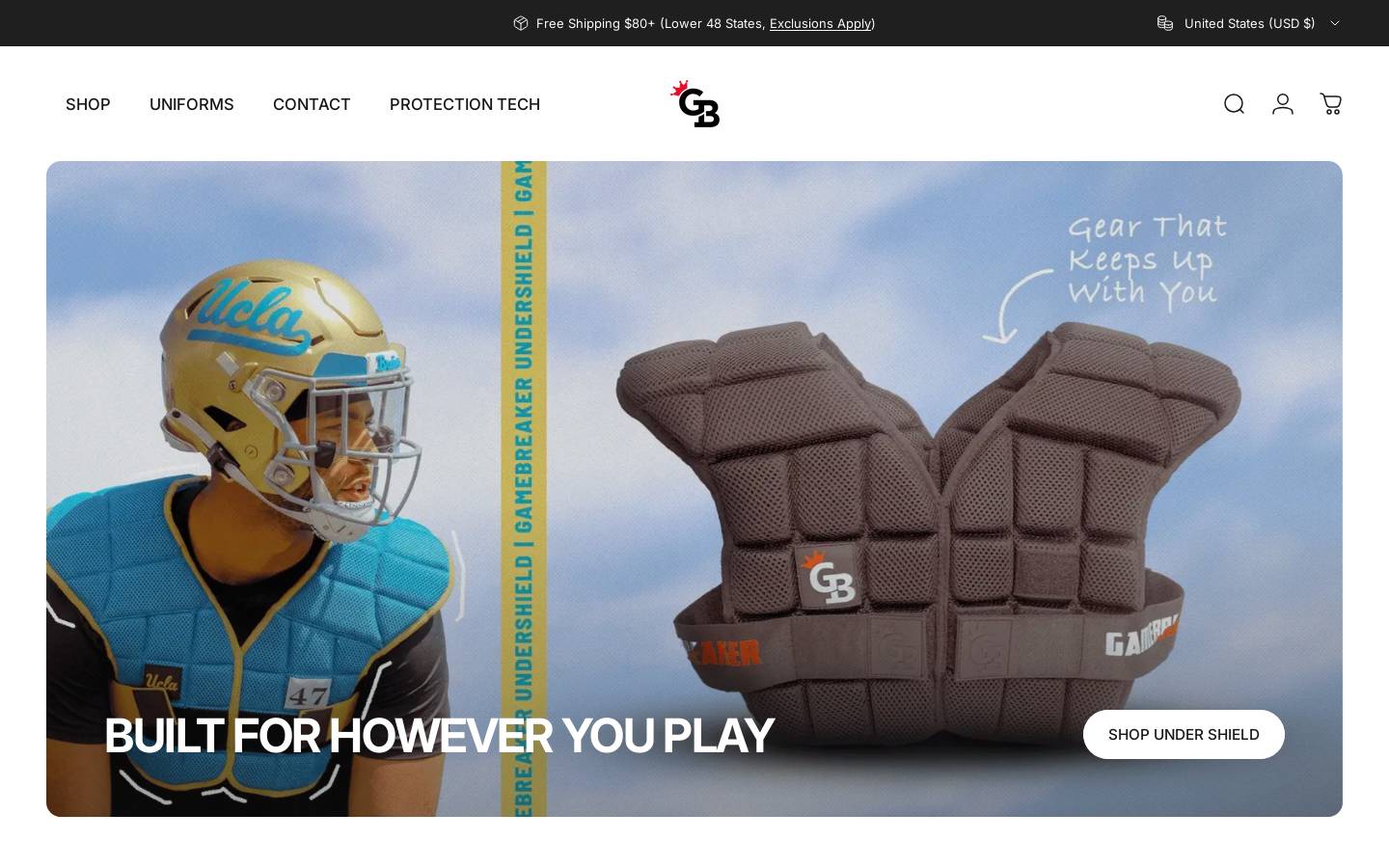 gamebreaker.com homepage screenshot