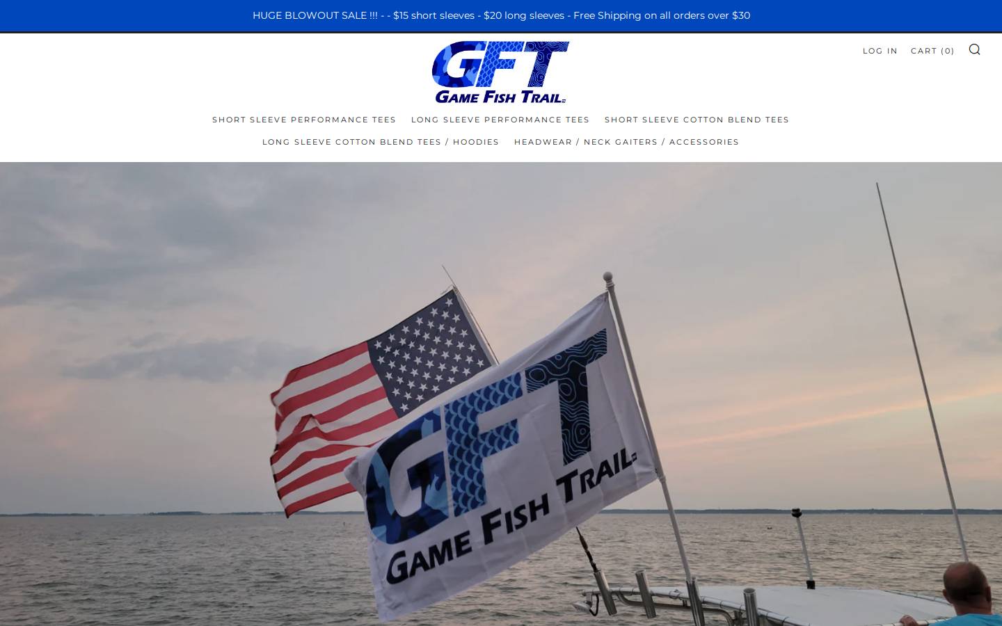 gamefishtrail.com homepage screenshot