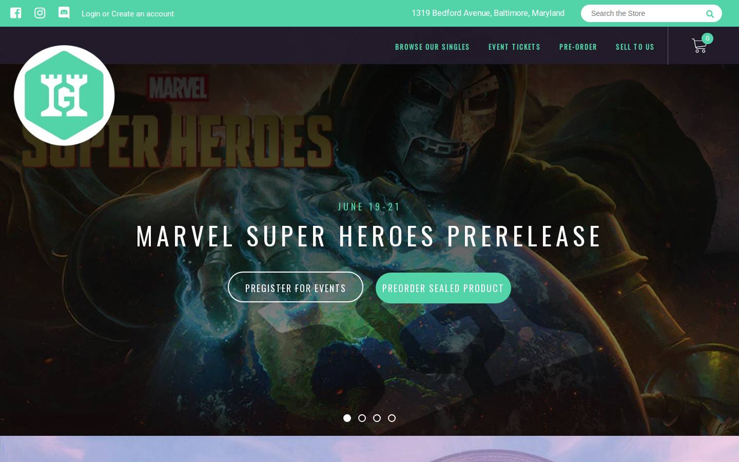 gamehavenmd.com homepage screenshot