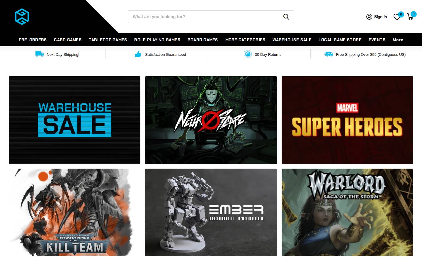 gamersguildaz.com homepage screenshot