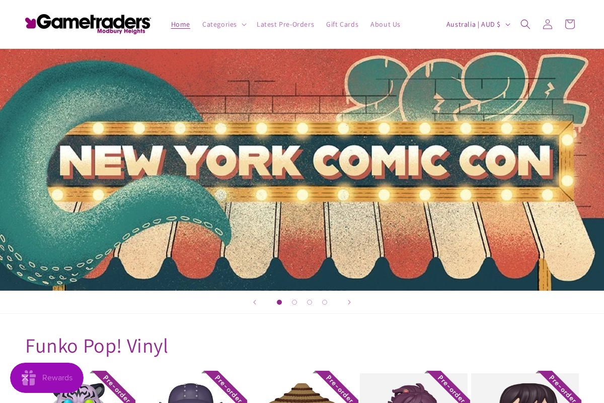 Gametraders Modbury Heights homepage screenshot