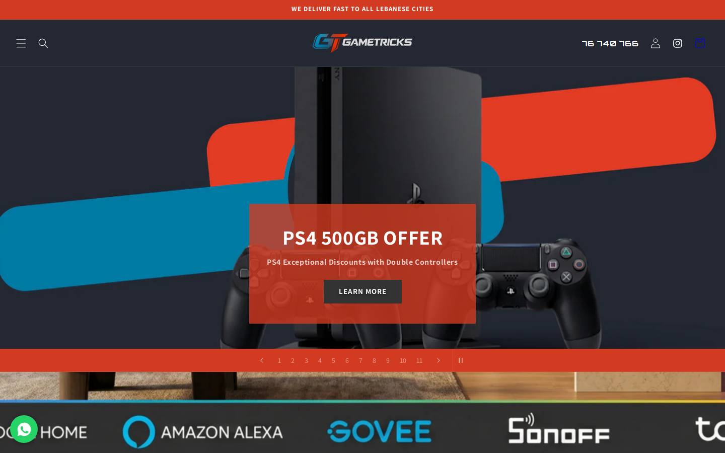 gametrickslb.com homepage screenshot