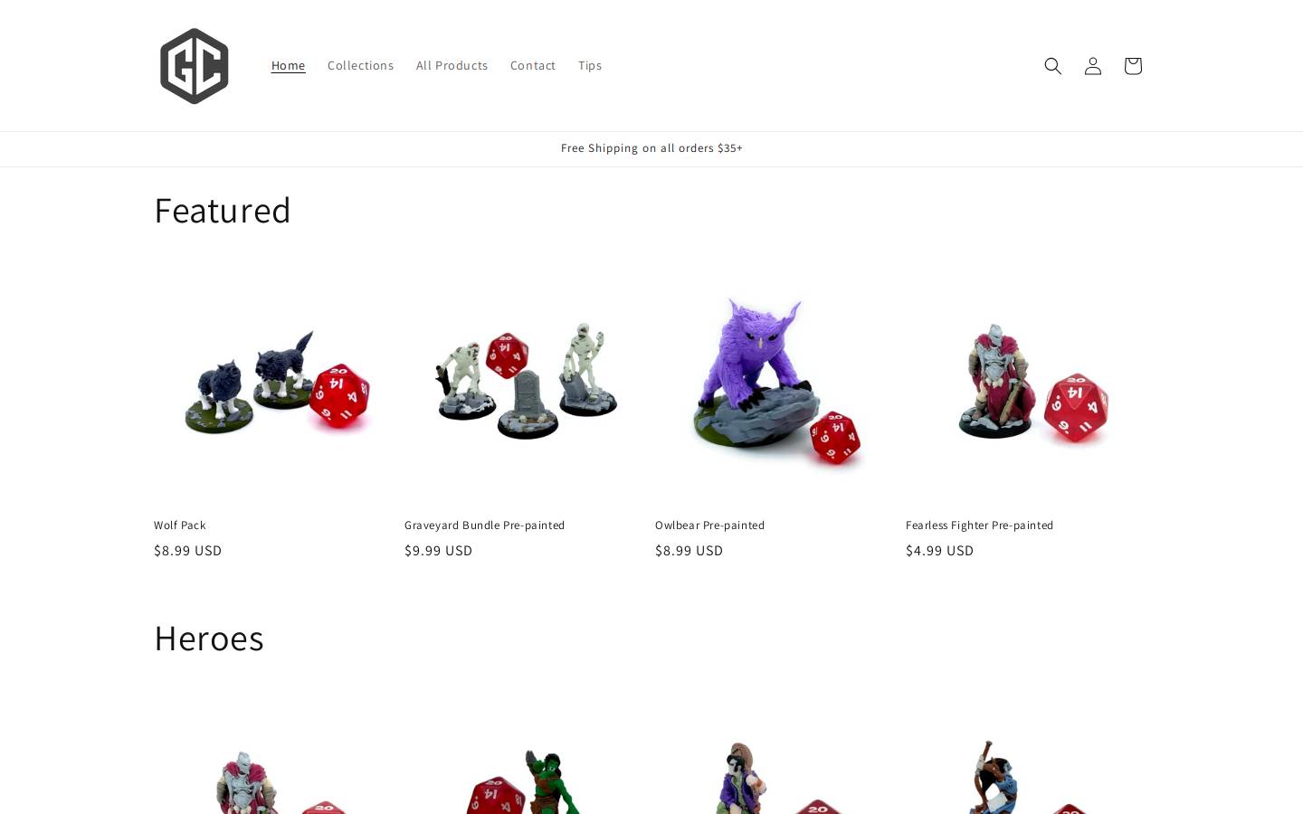 gamingcache.com homepage screenshot