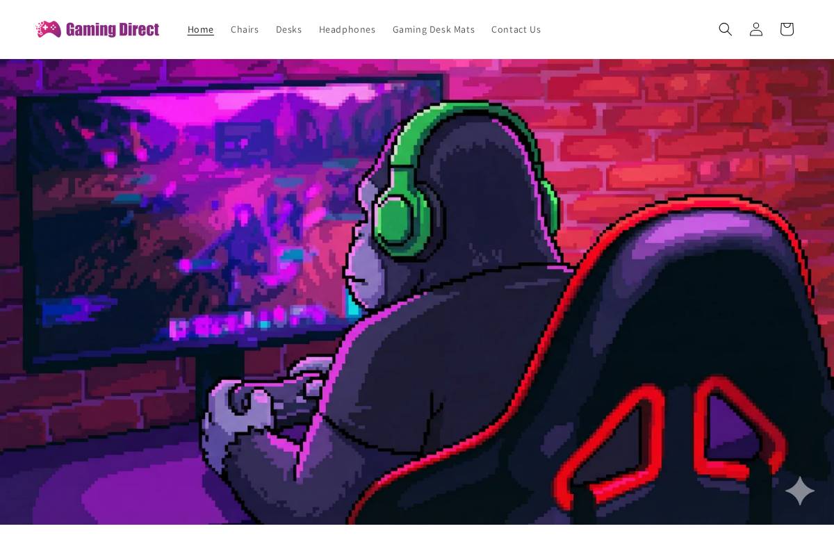 gamingdirect.com.au homepage screenshot