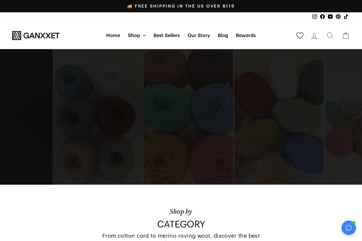 Ganxxet homepage screenshot