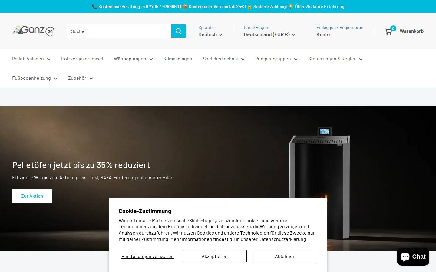 ganzheitliche-energiekonzepte.de homepage screenshot