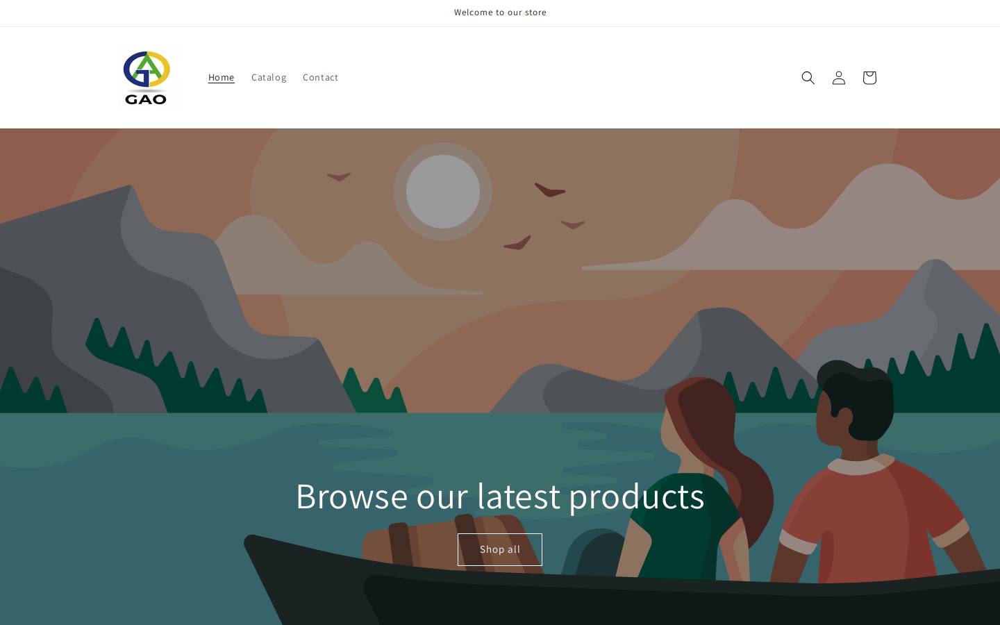 gaoideas.com homepage screenshot